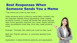 Best Responses When Someone Sends You a Meme