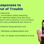 Best Responses to Stay Out of Trouble