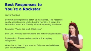 Best Responses to You’re a Rockstar